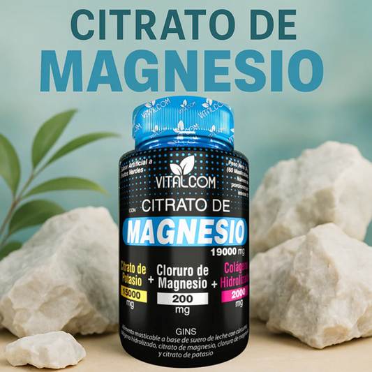 GINS CITRATO DE MAGNESIO - 60 MASTICABLES